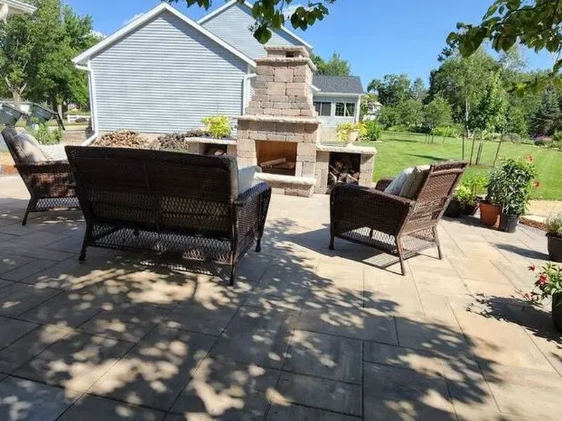 Concrete contractors job in the College Hill neighborhood of Iowa City