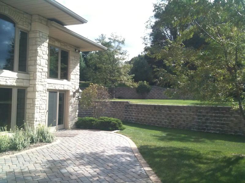 Concrete contractors job in the Northside neighborhood of Iowa City